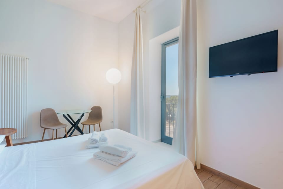Superior Room, Balcony, Sea View | Desk, laptop workspace, free WiFi