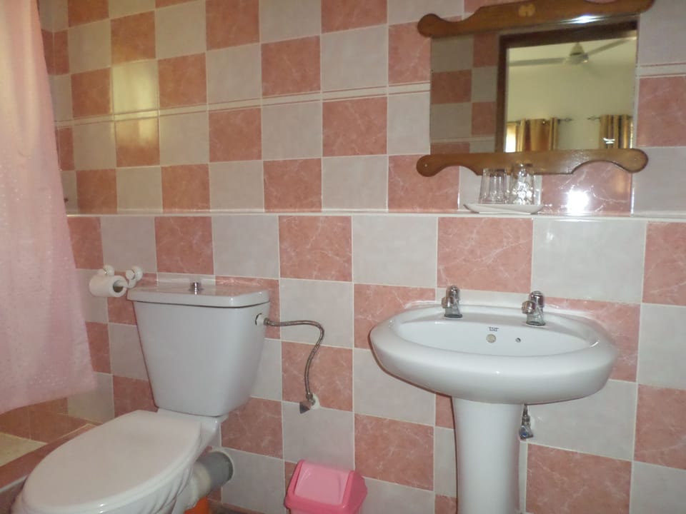 Superior Room, 1 King Bed | Bathroom | Shower, free toiletries, hair dryer, towels