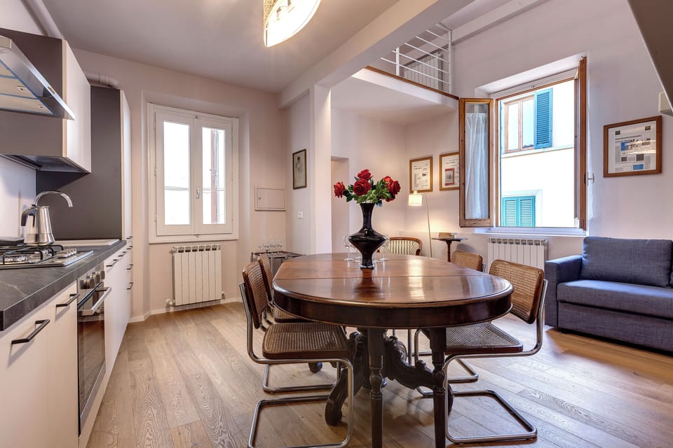 Duplex | Living area | 40-inch flat-screen TV with digital channels