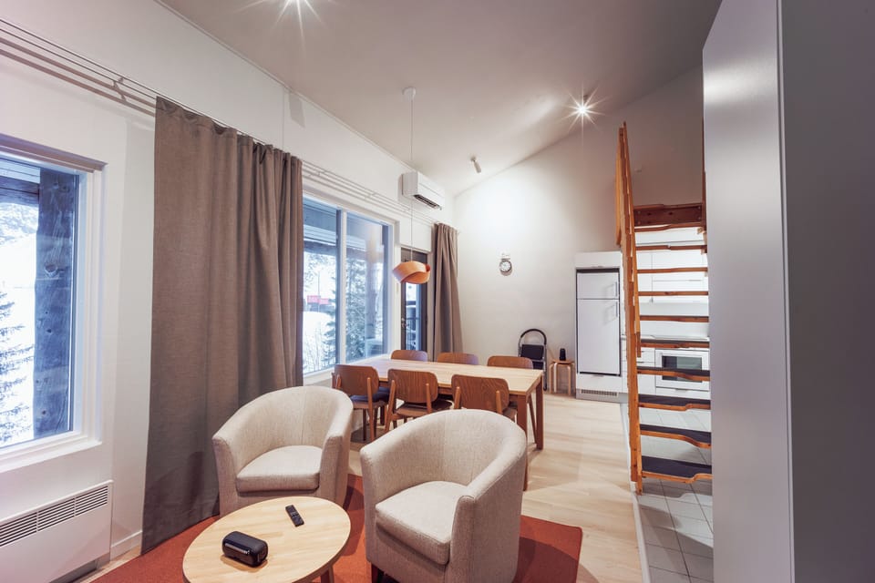Apartment, 1 Bedroom, Sauna, Slope side (loft) | Living area