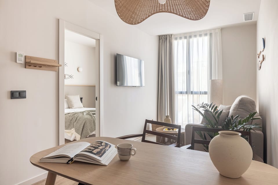 Apartment, 1 Bedroom | Living area