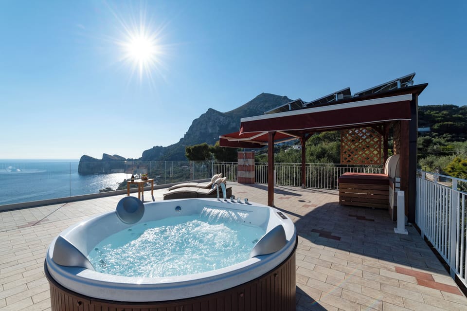 Panoramic Penthouse, Sea View | Terrace/patio