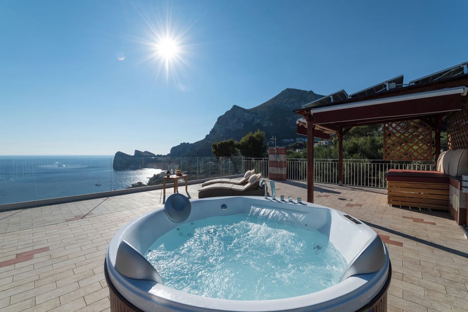 Panoramic Penthouse, Sea View | Terrace/patio