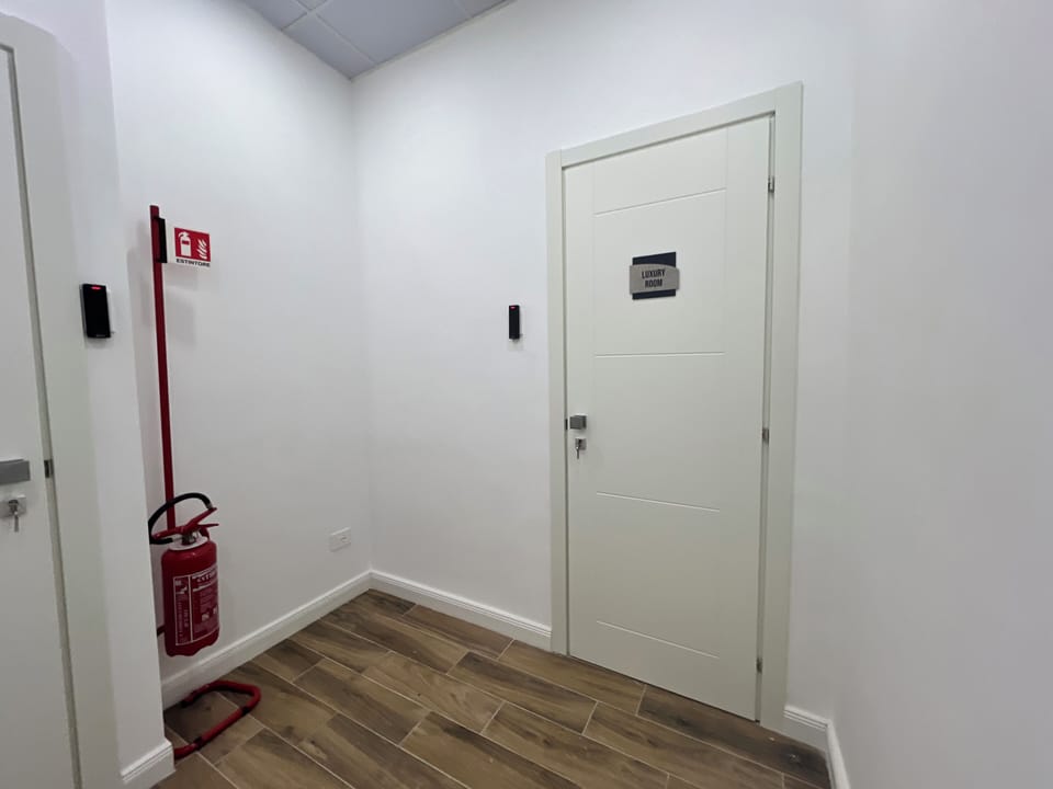 Interior entrance