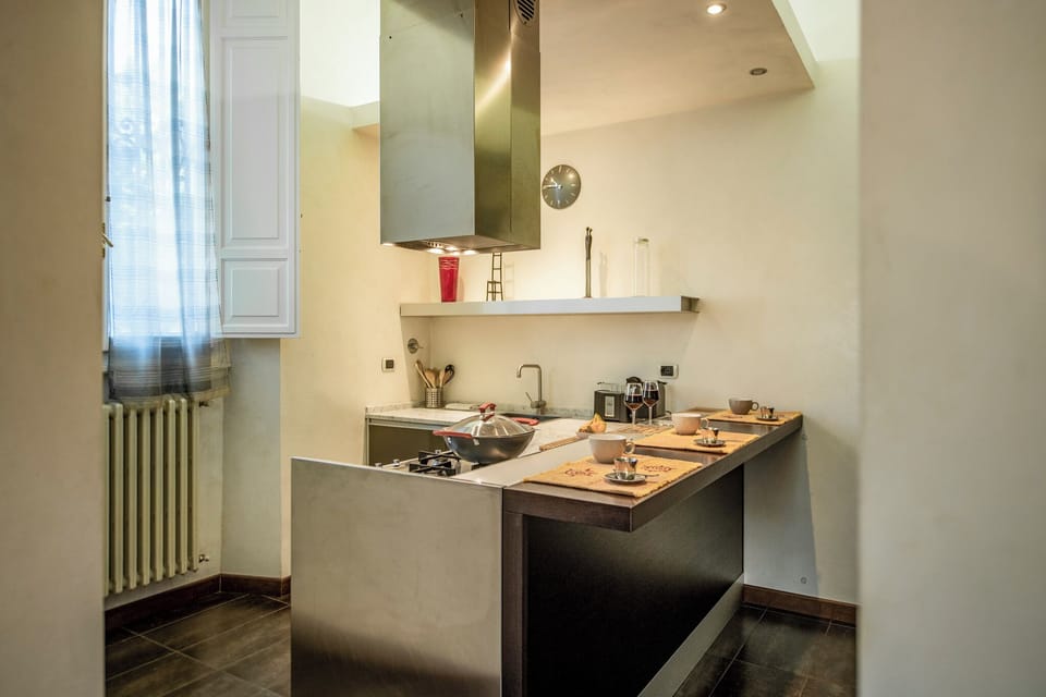 Apartment | Private kitchen | Espresso maker, electric kettle