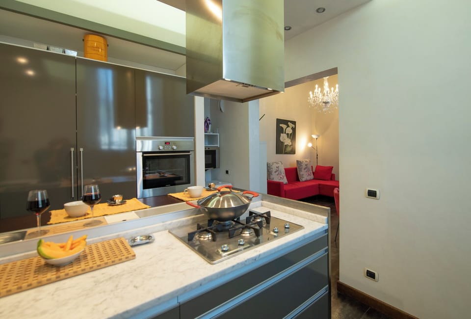 Apartment | Private kitchen | Espresso maker, electric kettle
