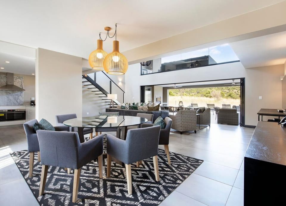 Villa 14- Executive 4 Bedroom Villa | Living area | 42-inch LED TV with satellite channels, fireplace
