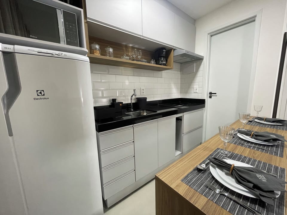Comfort Apartment, Balcony, Sea View | Private kitchen