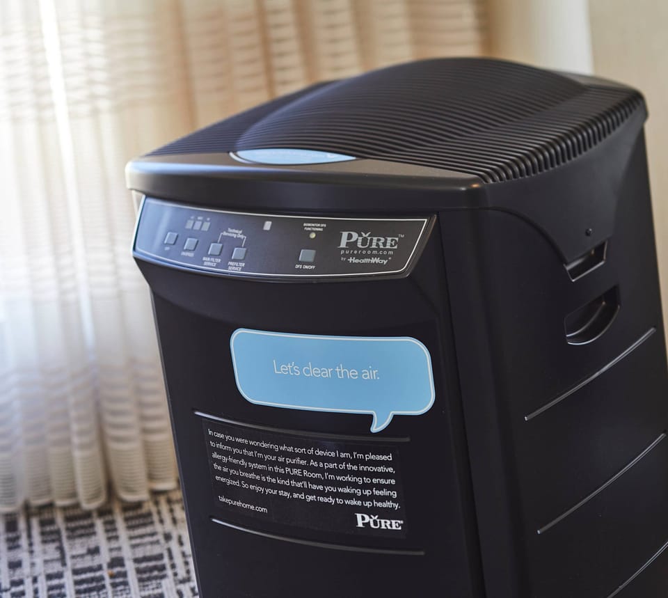 Premium bedding, in-room safe, desk, laptop workspace