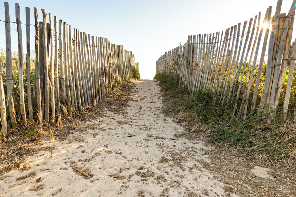 Beach nearby, white sand
