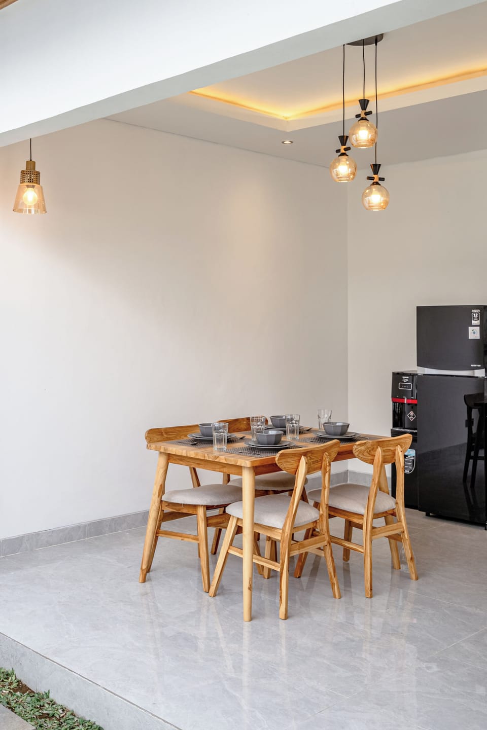 Deluxe Villa, 2 Bedrooms | Private kitchen | Coffee/tea maker, electric kettle, toaster, highchair
