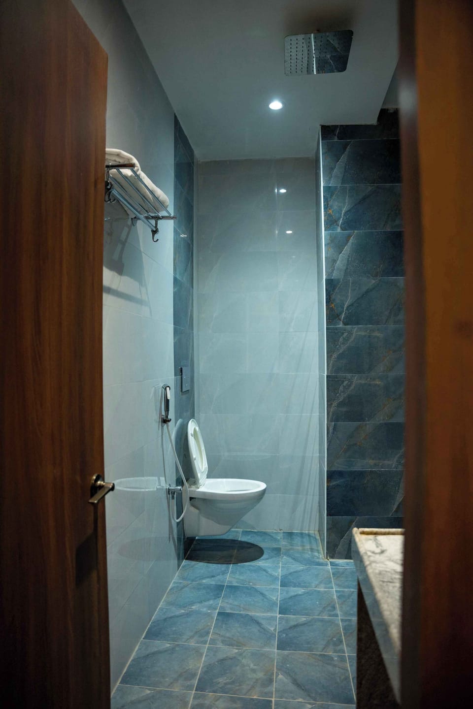 Raised toilet seat