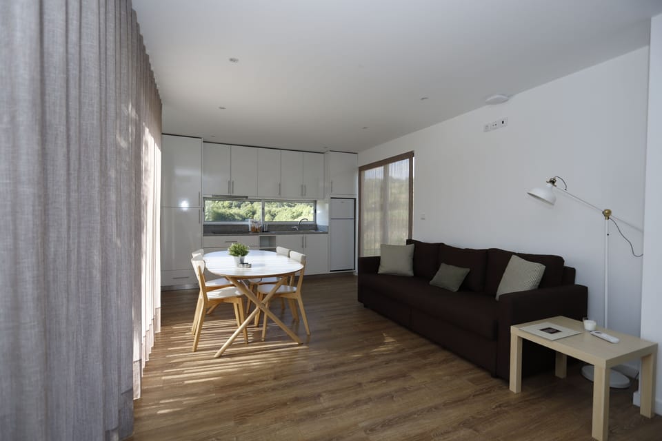 Standard Double Room, 2 Bedrooms, Garden View | Living area | 80-cm Smart TV with cable channels