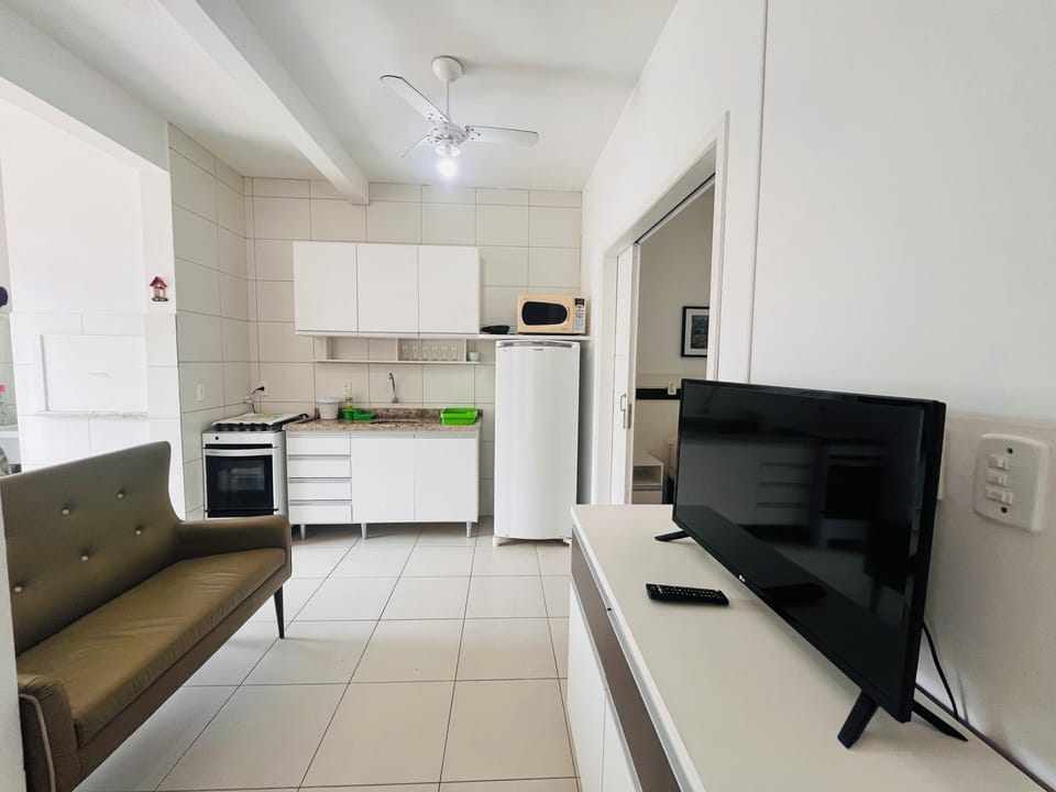 Superior Apartment, 1 Bedroom | Living area | 32-inch TV with satellite channels