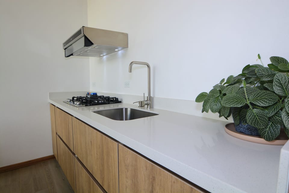Basic House, 2 Bedrooms, Balcony, Mountain View | Private kitchen | Electric kettle, toaster, rice cooker, blender