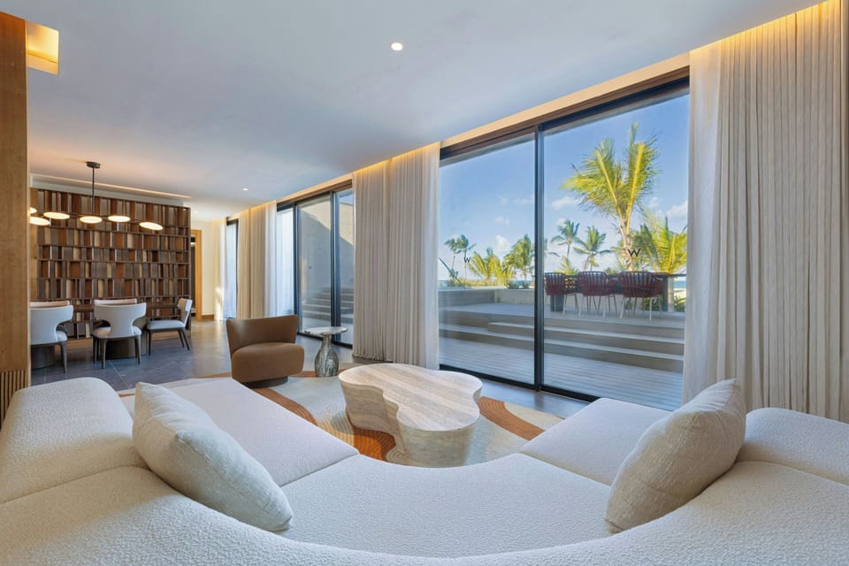 Penthouse, 3 Bedrooms, Private Pool (Larimar Suite, All-Incl. Adults Only) | Living room | LCD TV