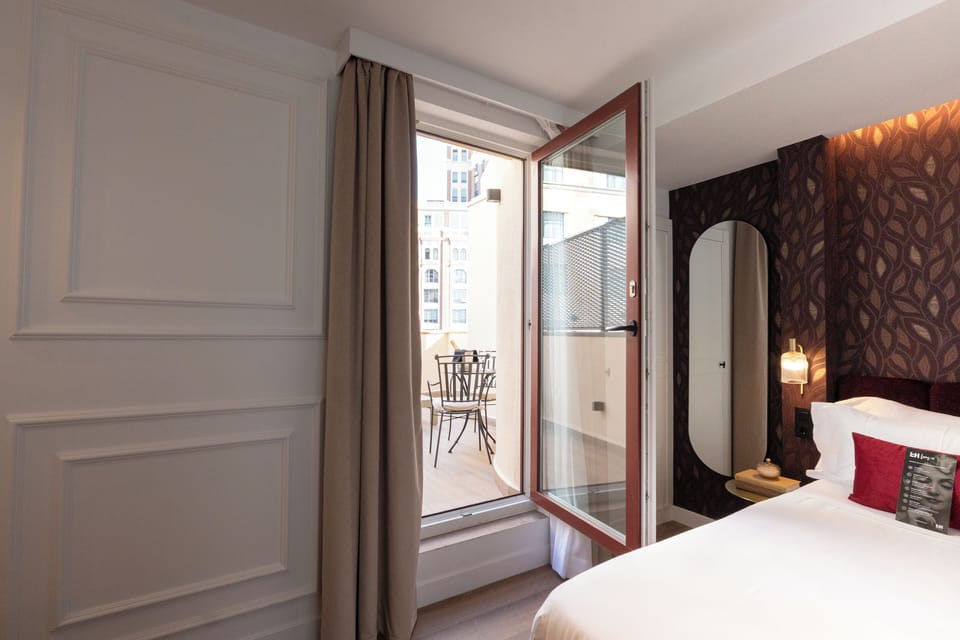 Standard Double Room, Terrace | Premium bedding, down comforters, in-room safe, soundproofing