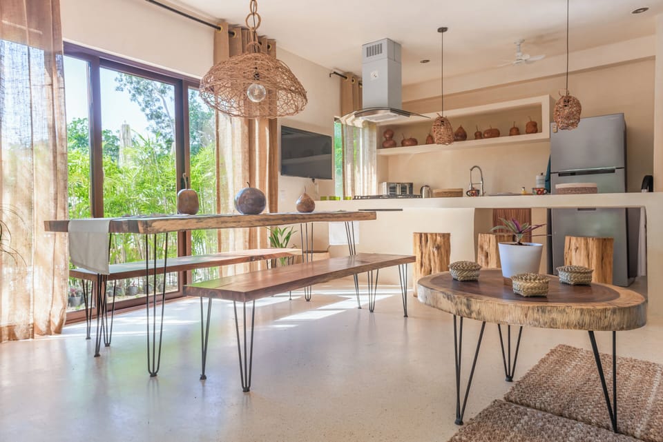 Deluxe Apartment, Patio | Dining room