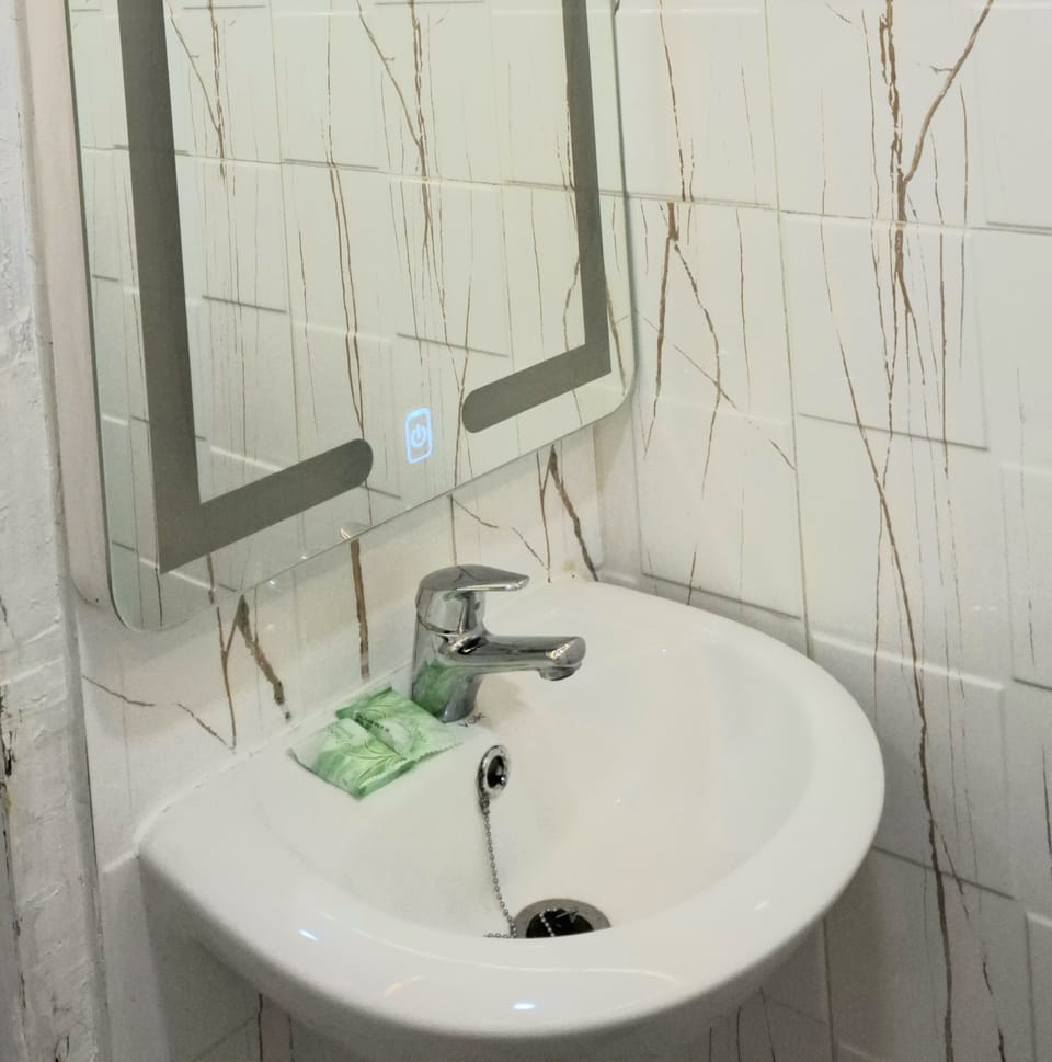 Superior Twin Room | Bathroom | Free toiletries, towels, soap, toilet paper