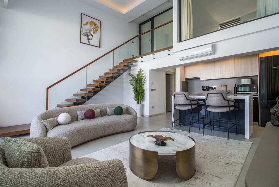 Premium House, Garden View | Living area