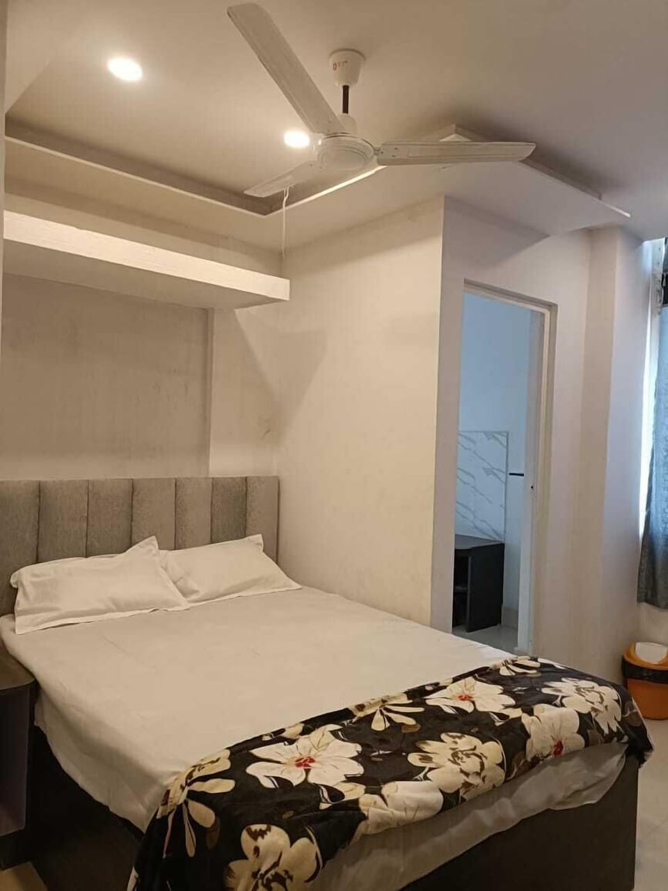 Premium bedding, Select Comfort beds, laptop workspace, bed sheets