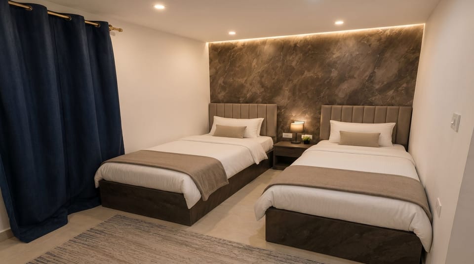 Superior Twin Room, 2 Twin Beds, Smoking | Egyptian cotton sheets, premium bedding, free WiFi, bed sheets