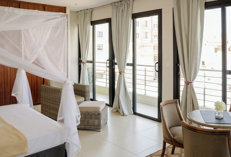 Superior Double Room, City View | In-room safe, blackout drapes, soundproofing, free WiFi
