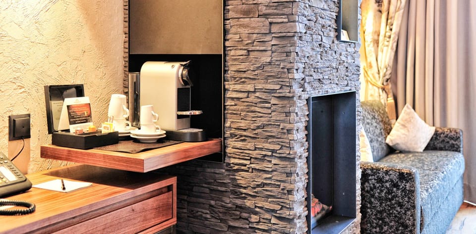 Deluxe Double Room, Balcony | In-room safe, desk, laptop workspace, blackout drapes