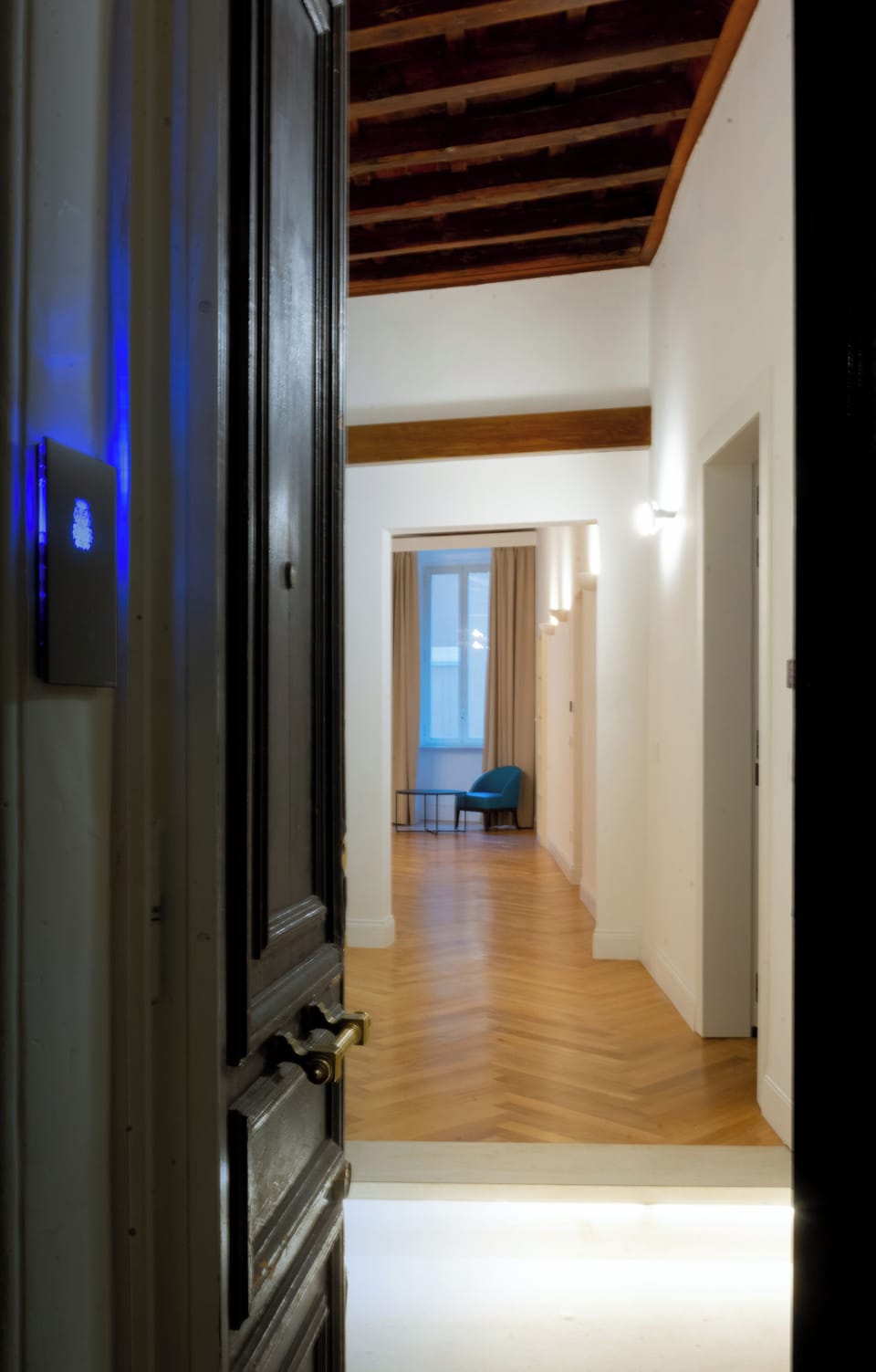 Interior entrance