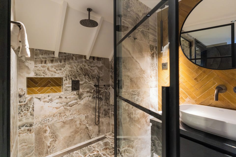 Deluxe Suite | Bathroom | Free toiletries, hair dryer, towels, soap