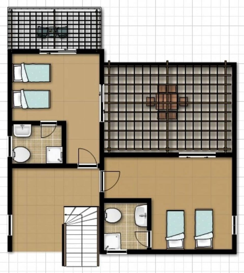 House | 3 bedrooms, soundproofing