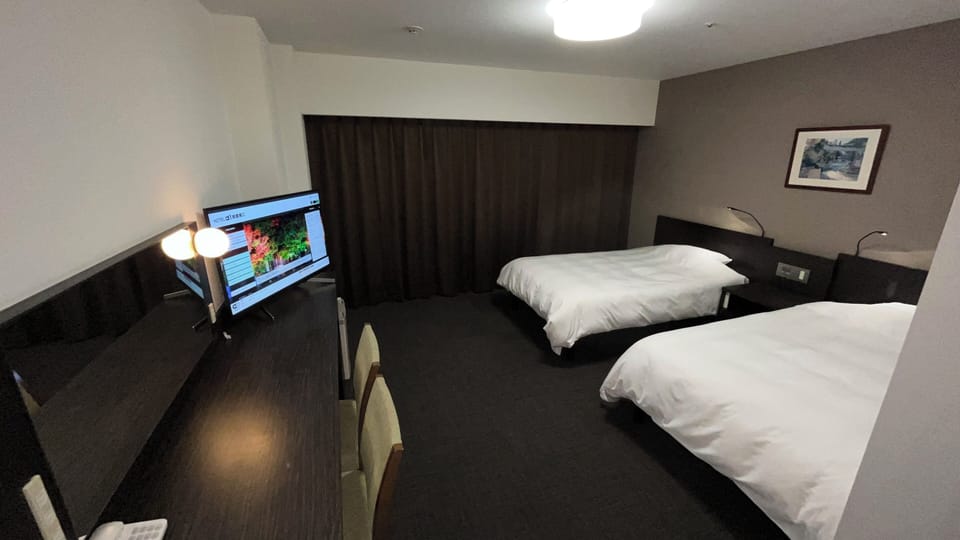 Desk, WiFi (free), bed sheets