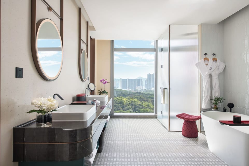 Deluxe Suite, M Lounge Access, 1 King Size Bed, City View | City view
