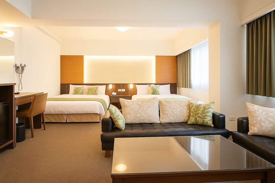 Deluxe Suite | 1 bedroom, premium bedding, blackout drapes, iron/ironing board