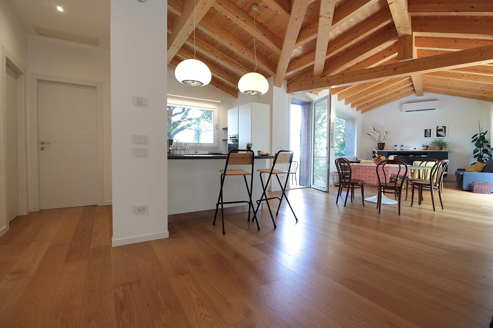 House, Balcony, Hill View | Private kitchen | Fridge, microwave, oven, stovetop