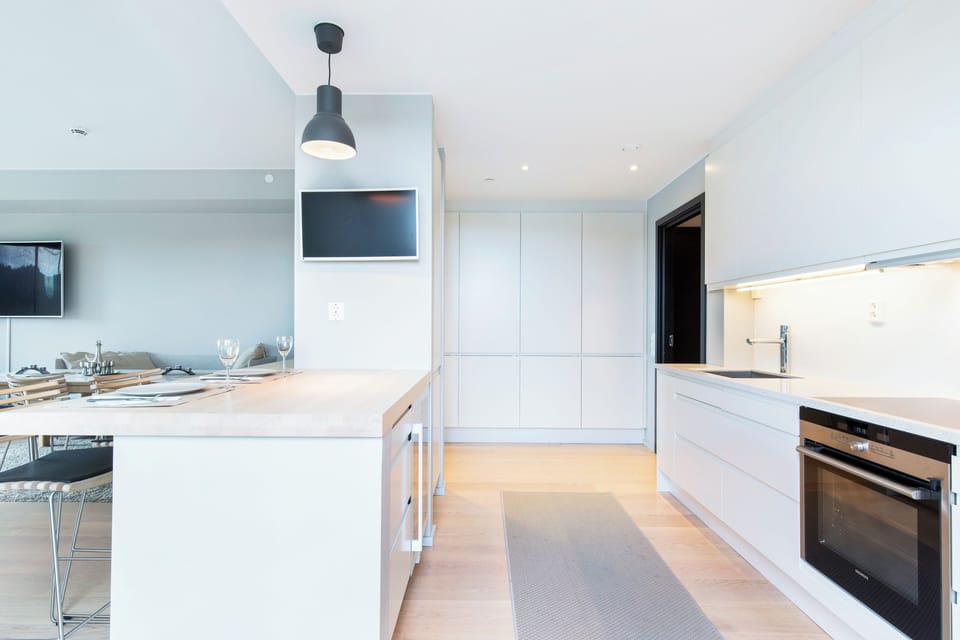 Luxury Apartment, Ocean View | 2 bedrooms, blackout drapes, iron/ironing board, free WiFi