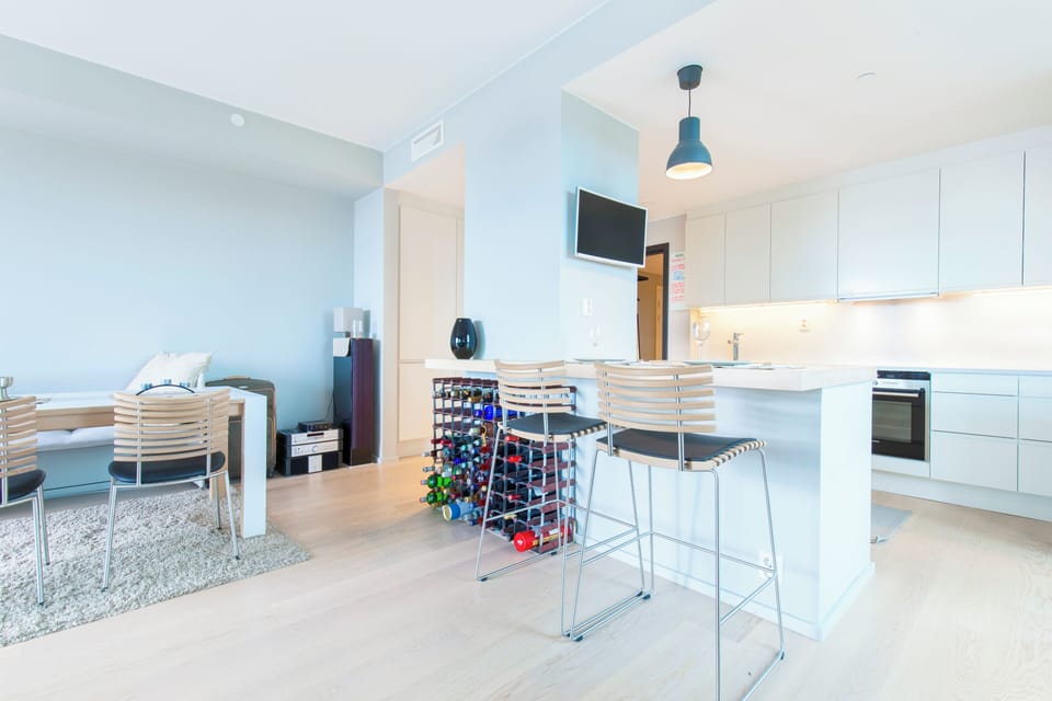 Luxury Apartment, Ocean View | 2 bedrooms, blackout drapes, iron/ironing board, free WiFi