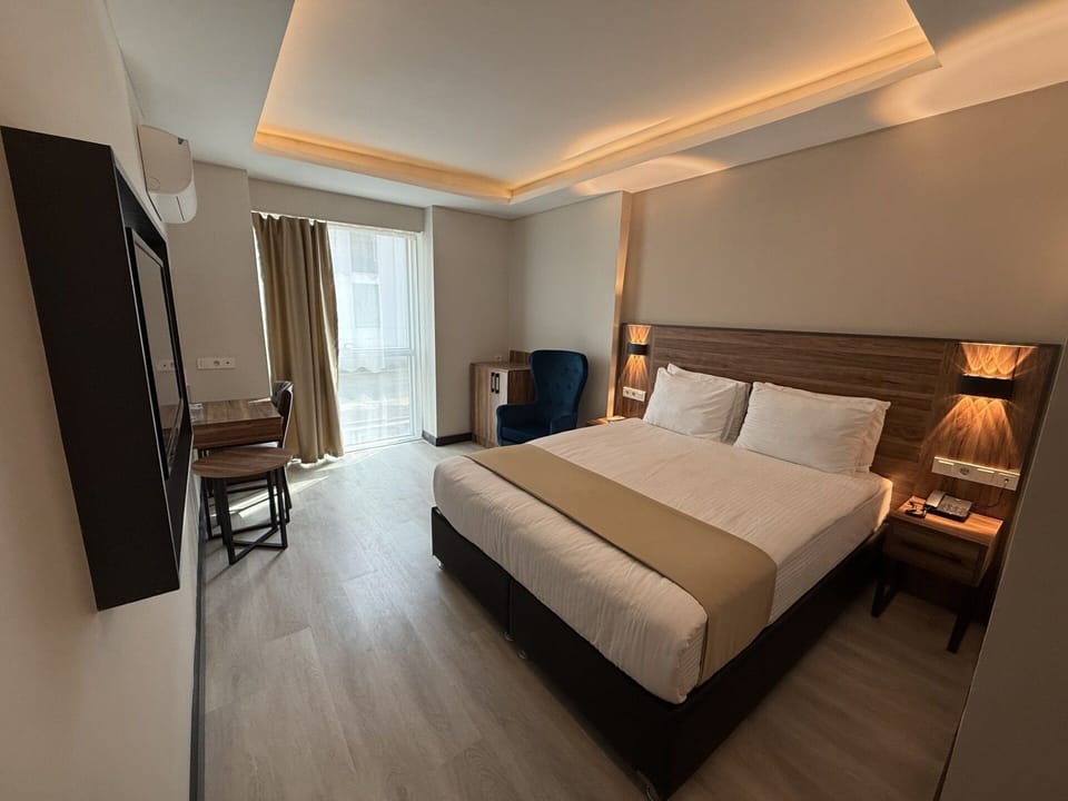 Double Room, City View | In-room safe, desk, laptop workspace, free WiFi