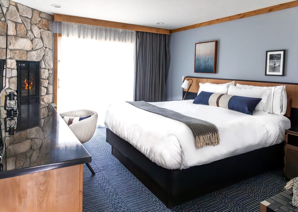 Hypo-allergenic bedding, down comforters, pillowtop beds, in-room safe