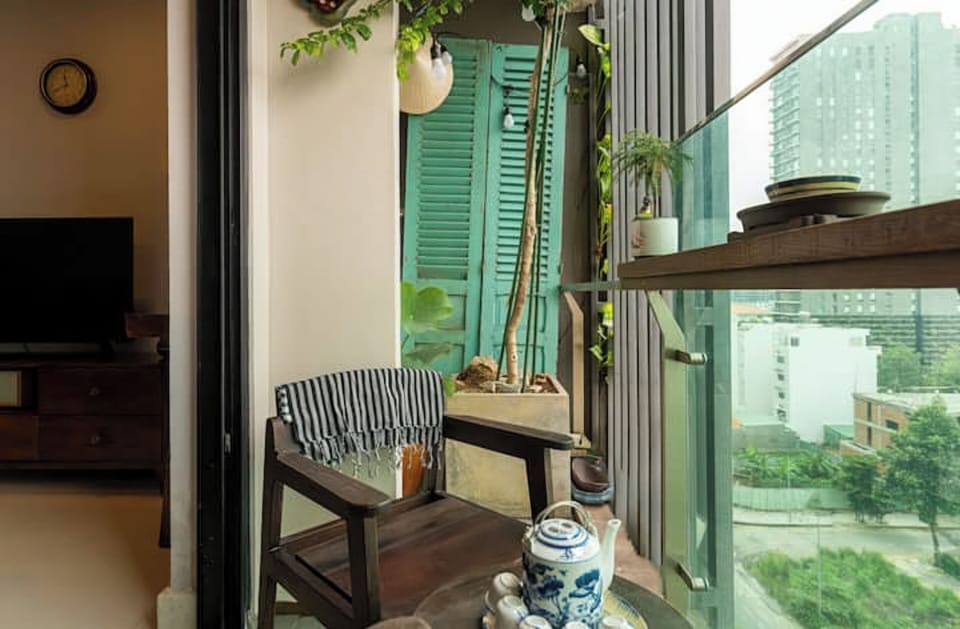 Superior Apartment, 2 Bedrooms, Kitchen, City View | Minibar, desk, laptop workspace, soundproofing