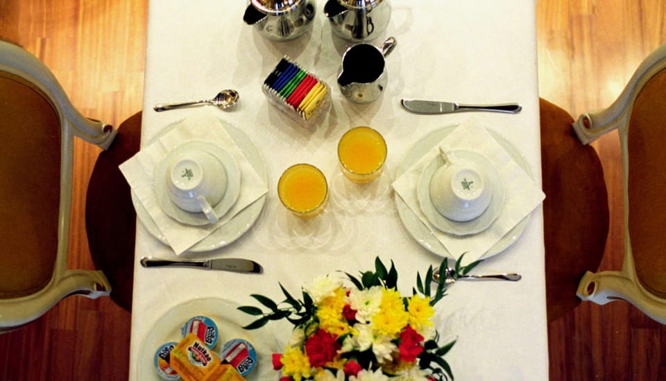 Breakfast area