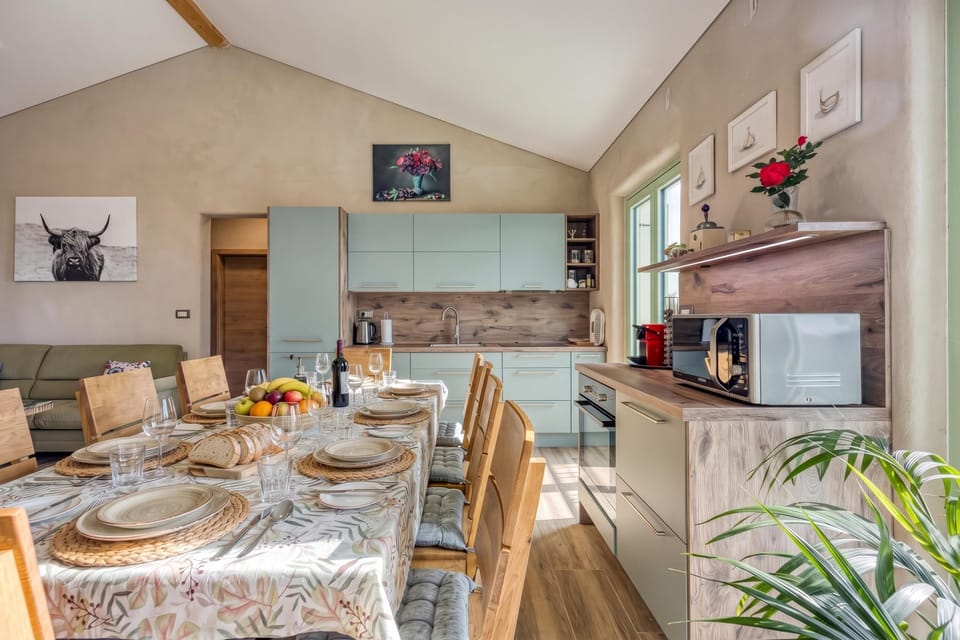 Family Villa, 3 Bedrooms, Balcony (Villa Olivia Pool & Sauna near) | Private kitchen | Espresso maker