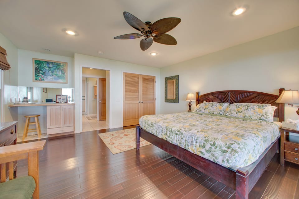 Lanai + Ocean Views: Secluded Holualoa Retreat! Apartment in Holualoa