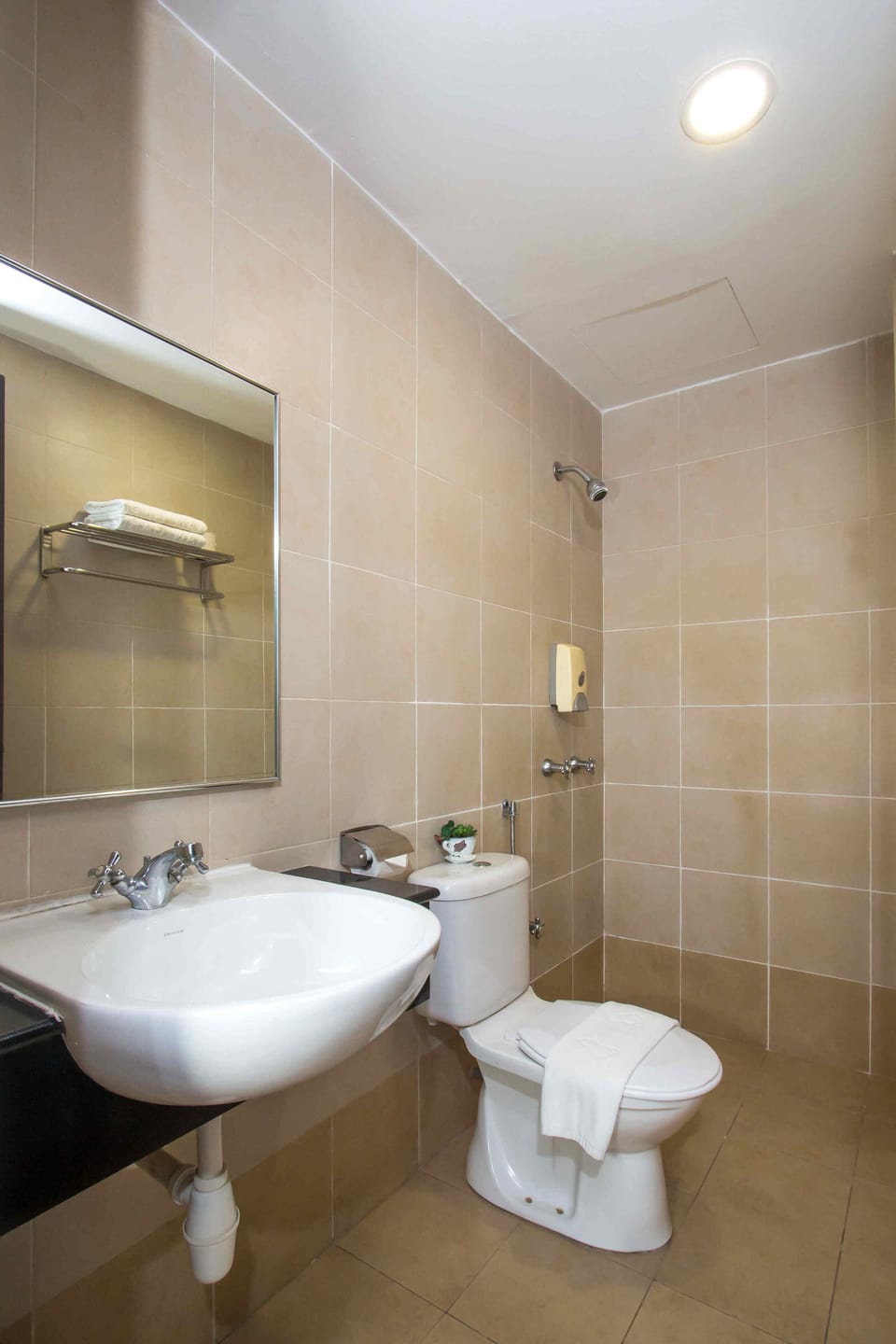 Double Room, 1 Double Bed | Bathroom | Bathrobes, bidet, towels, toilet paper