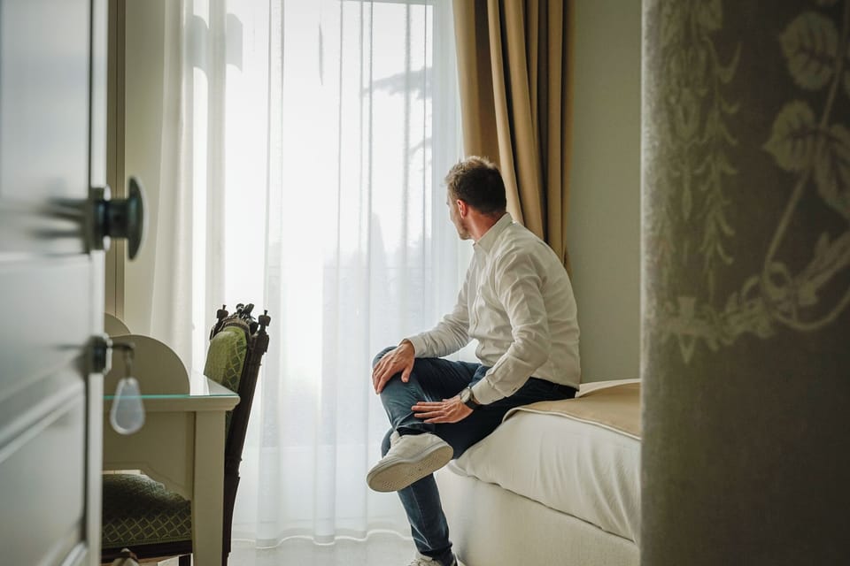 Comfort Double Room, Balcony, Park View | Desk, laptop workspace, blackout drapes, free WiFi