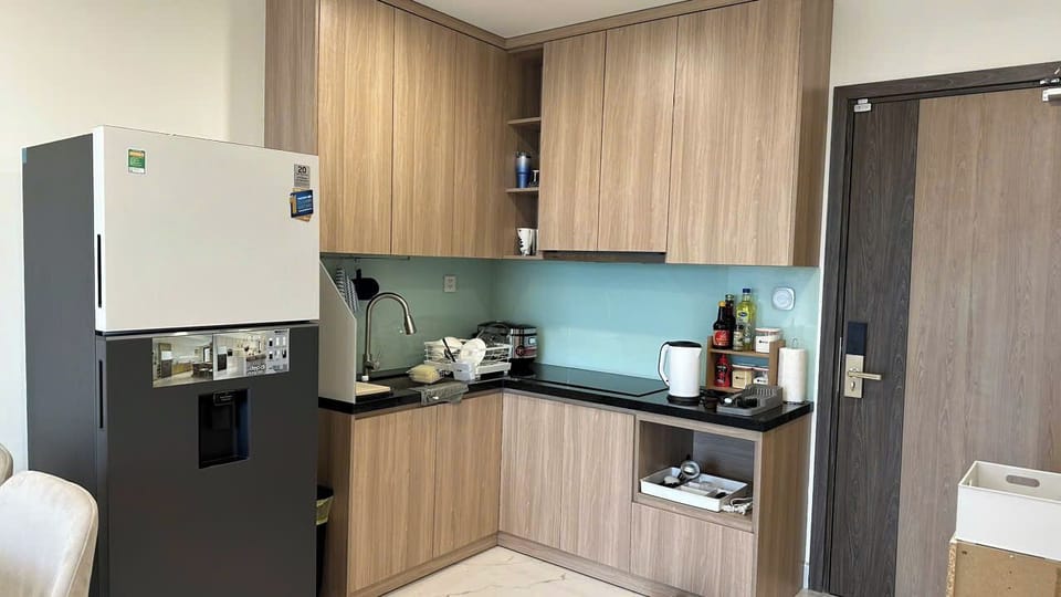 Luxury Double or Twin Room, 2 Bedrooms, River View | Private kitchen | Rice cooker, spices, freezer