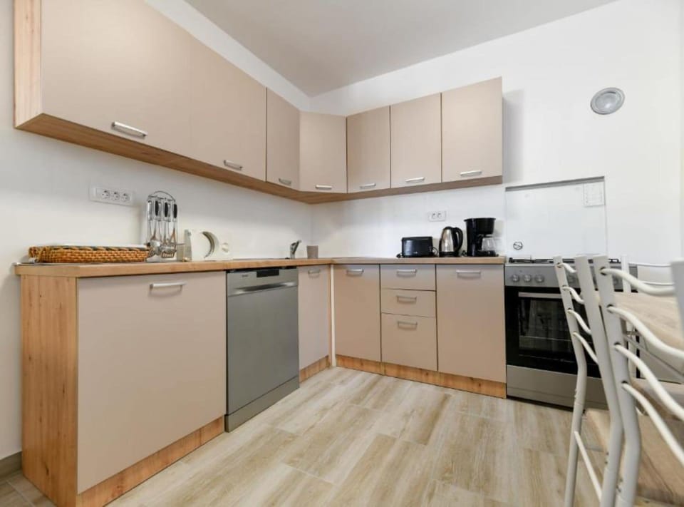 House (Four Bedroom Villa With Hot Tub) | Private kitchen | Fridge