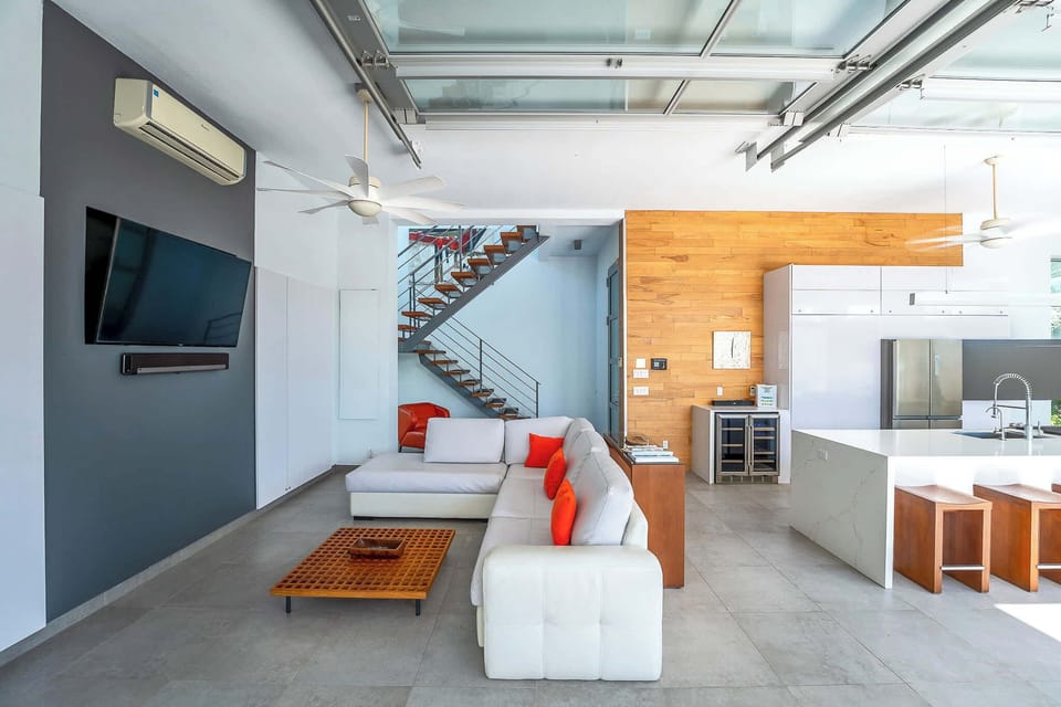 Villa, Multiple Beds, Pool Access, Ocean View (Oceanview Villa 1) | Living area