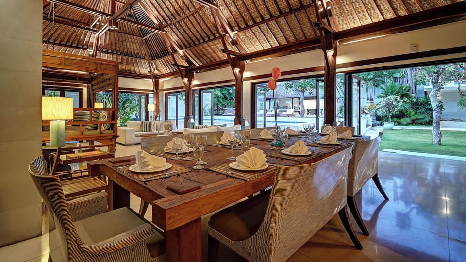 Luxury Villa, Pool View | 5 bedrooms, in-room safe