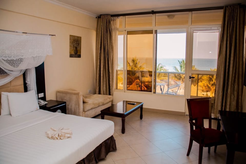 Deluxe Double or Twin Room, Balcony, Sea View | Desk, laptop workspace, free WiFi